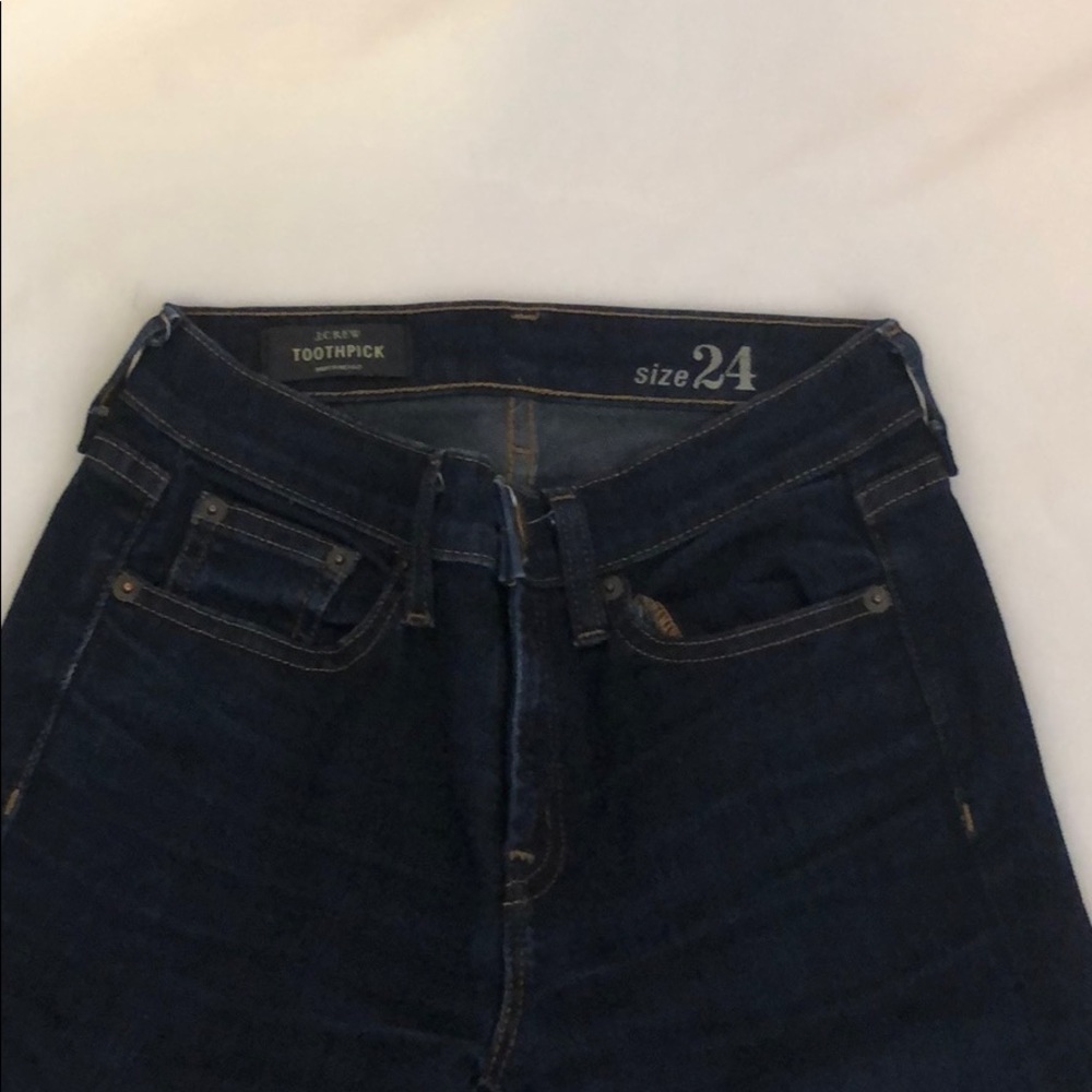 J crew dark wash jeans
